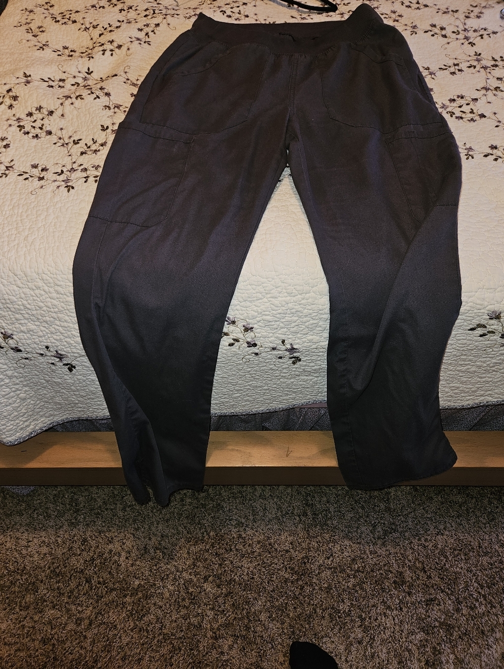 Relaxed Pewter Gray Scrub Pants ( 2 Pair )